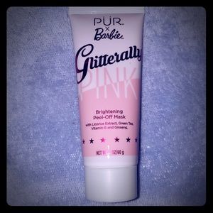 Pur X Barbie Glitterally pink mask
